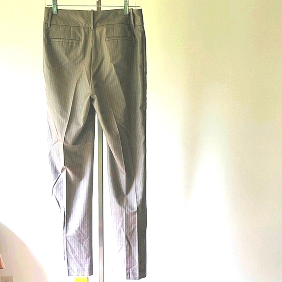 Banana Republic Jackson Fit Women's Pinstripe Wool/Silk Pants Size 8 - Picture 2 of 9